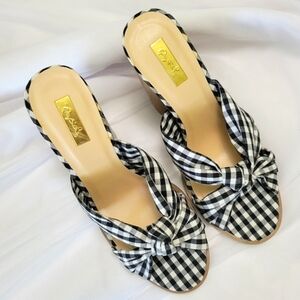 Qupid Gingham heels